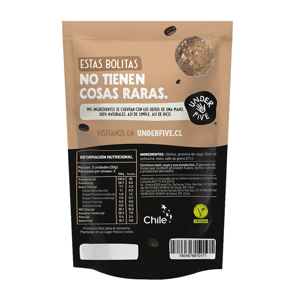 Balls Protein Coffee 60gr Under Five