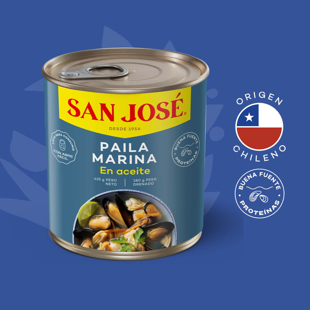 Paila Marina en Aceite 425g San José