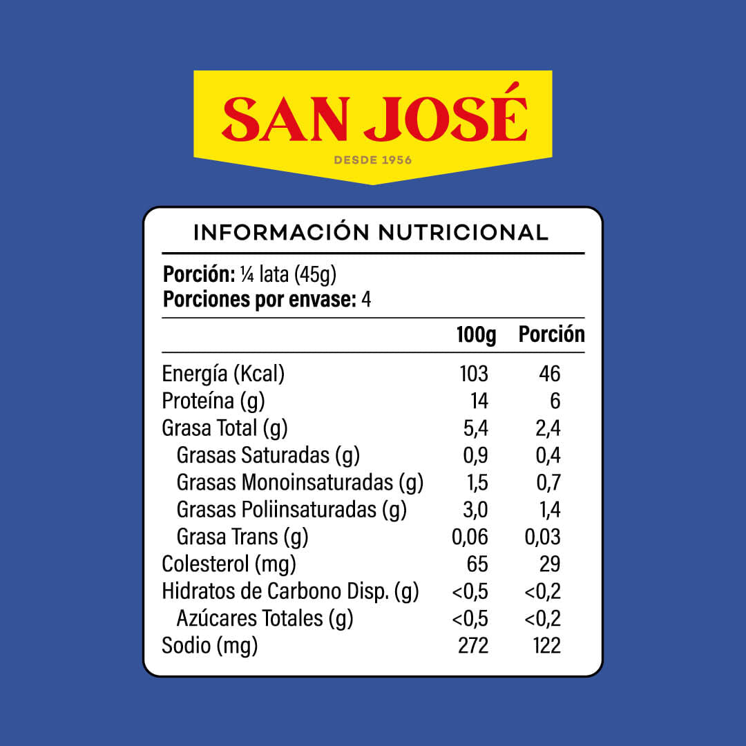 Paila Marina en Aceite 425g San José
