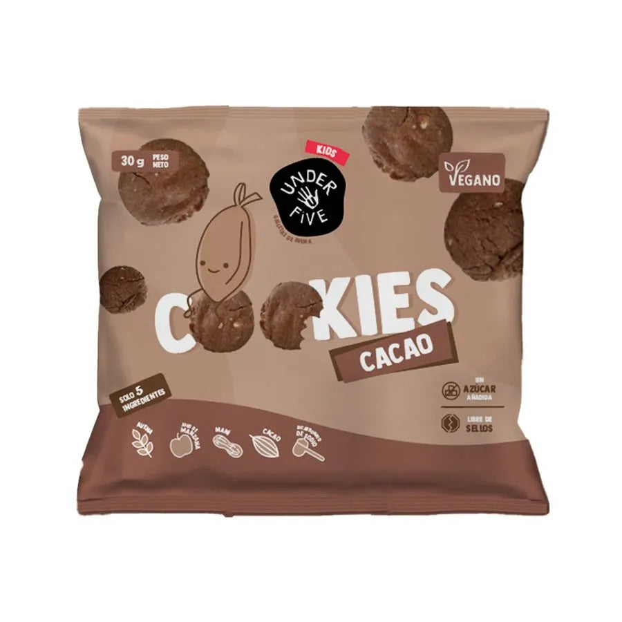 Pack Galletas Cacao 30 g (5un) Under Five