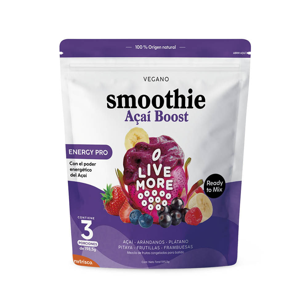 Smoothie Acaí 595G Livemore