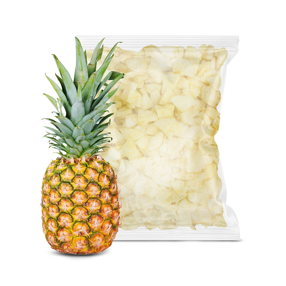 Piñas Trozadas IQF 1kg - Bou Bou