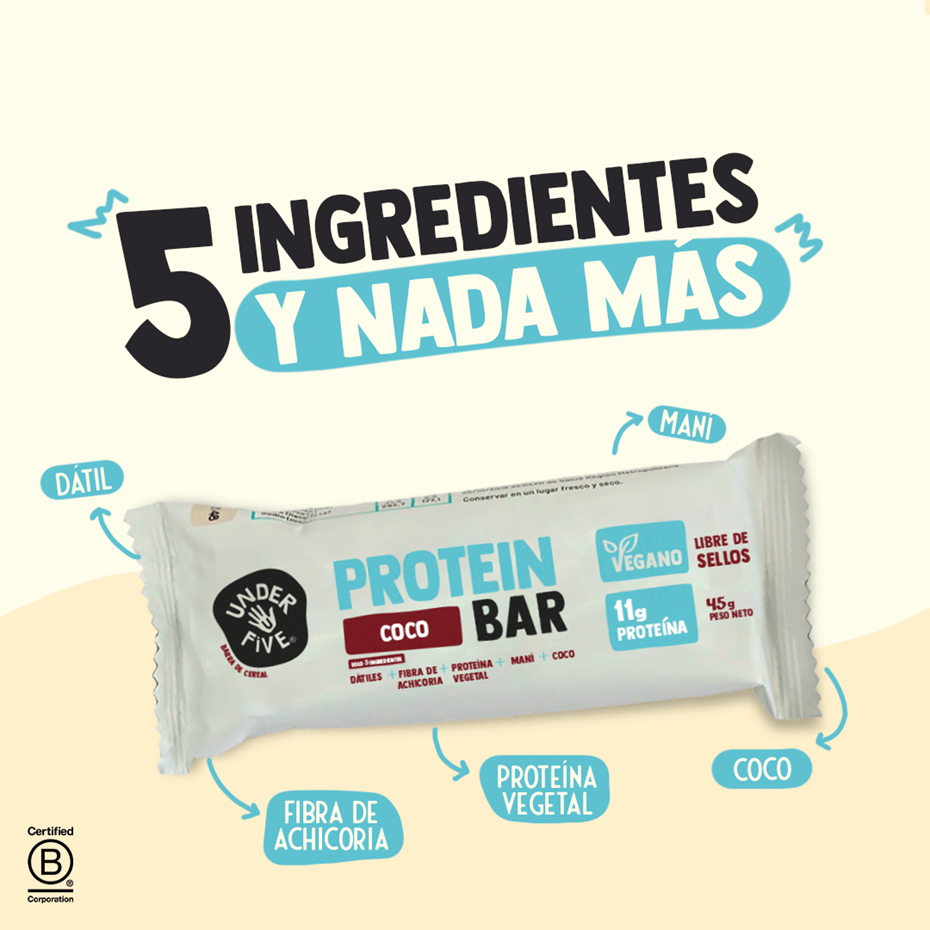 Barras Protein Coco 225g (5un)
