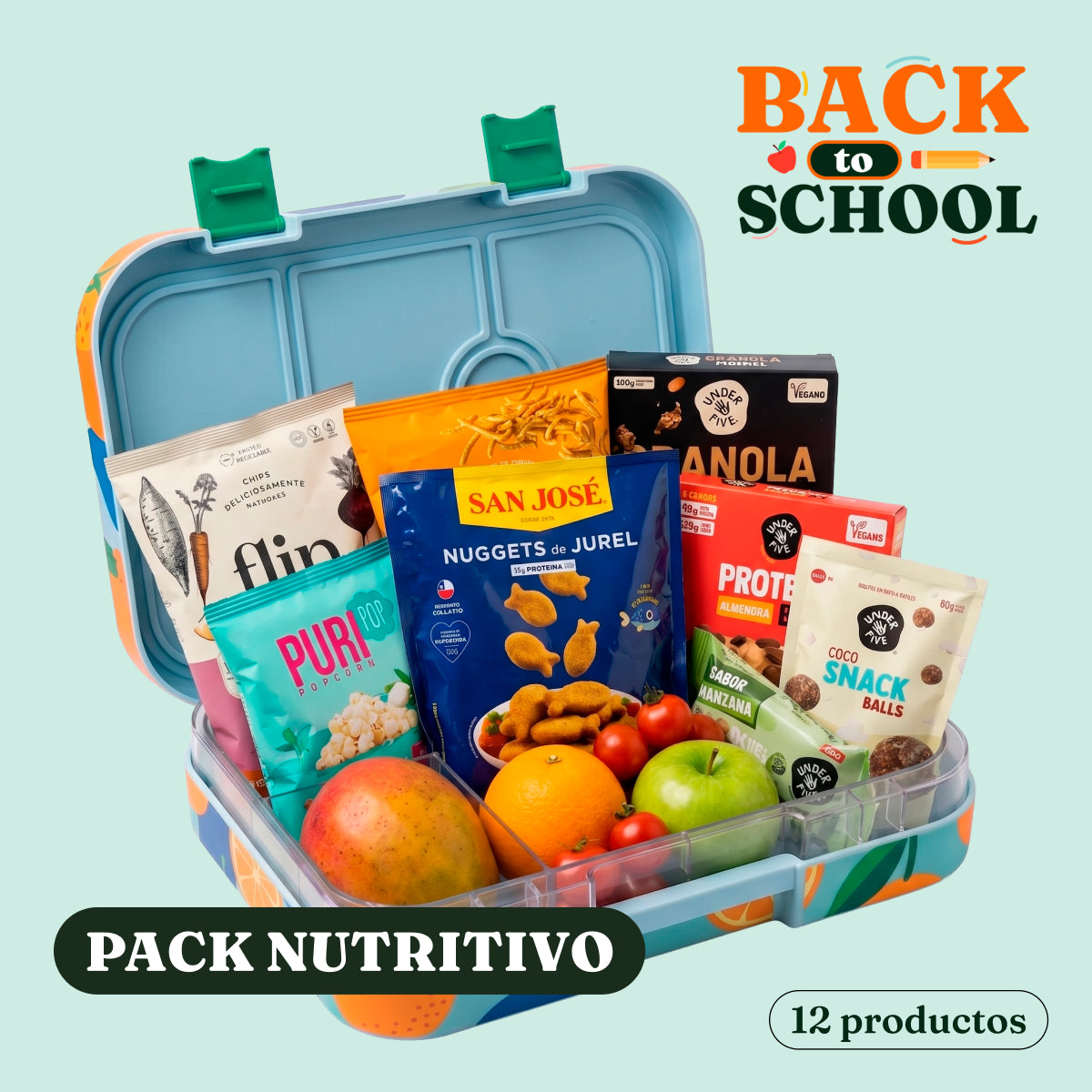 Pack Colaciones Nutritivo Nutrisco Market