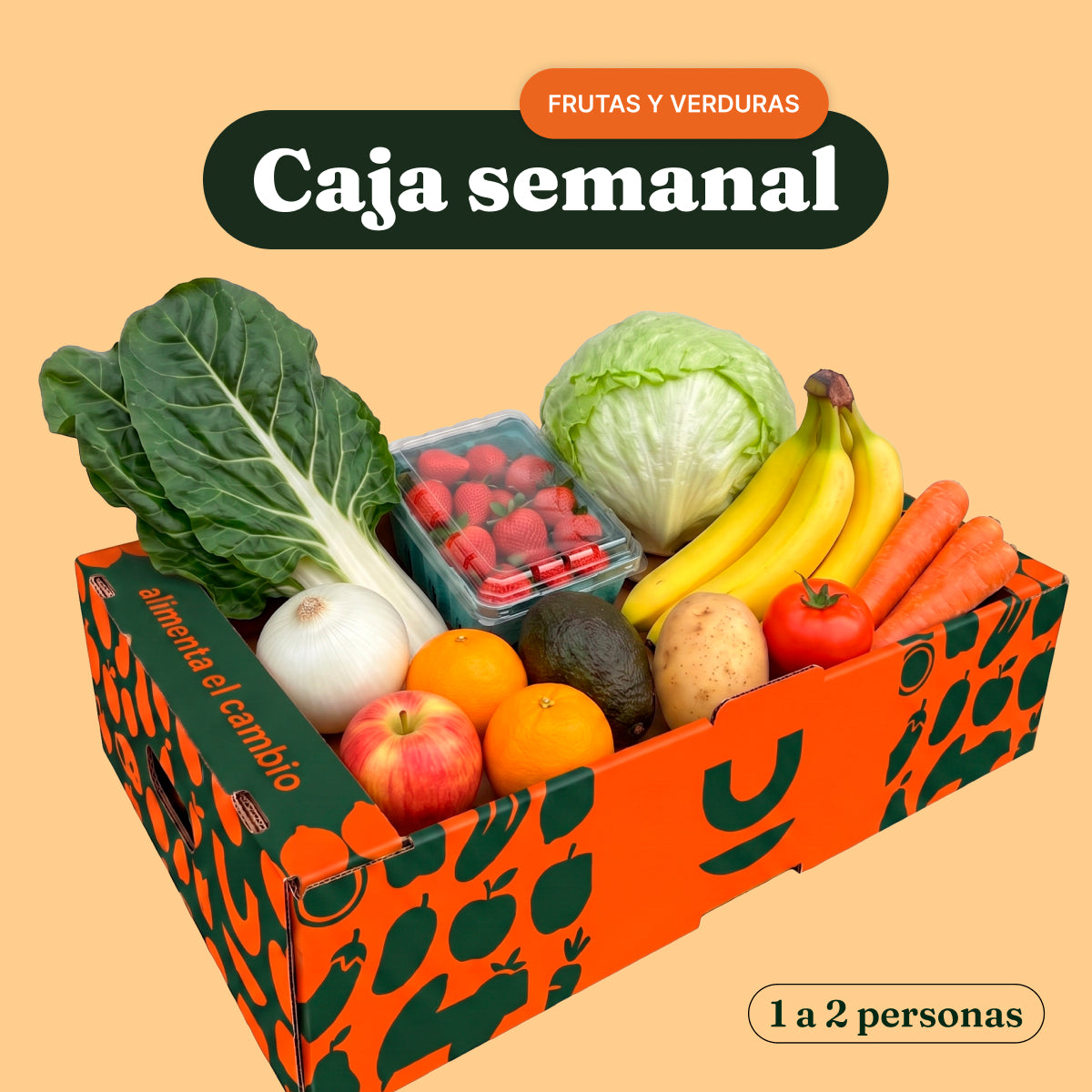 Pack Semanal Fruta y Verdura (1 a 2 personas) Nutrisco Market