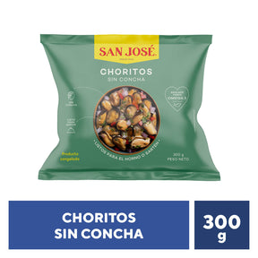 Choritos Congelados sin Concha 300g San José
