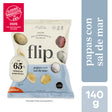 Chips de Papas con Sal de Mar 140g Flip
