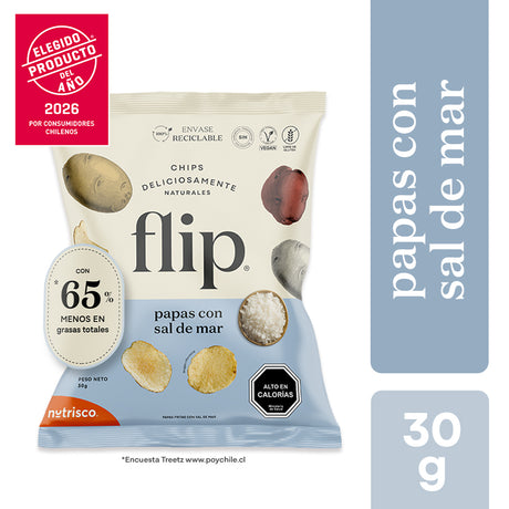 Chips Papa Sal de Mar 30g - Flip Flip