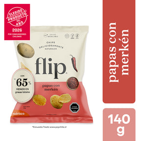 Chips de Papas con Merkén 140g Flip