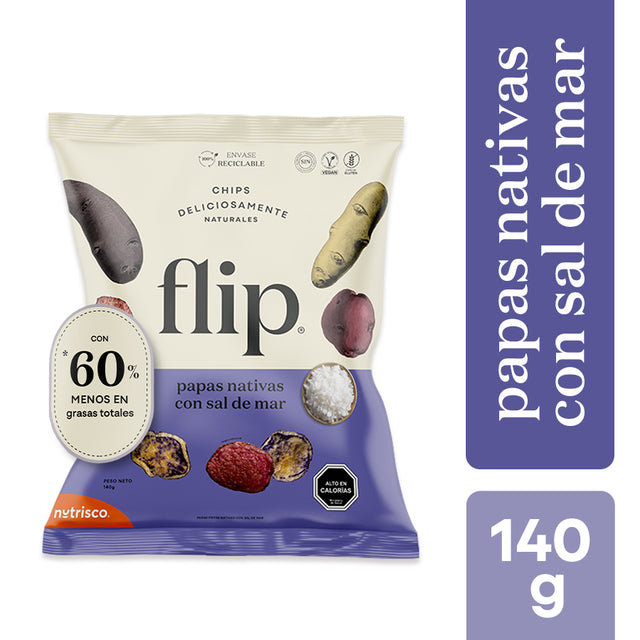 Chips Papas Nativas 140gr Flip