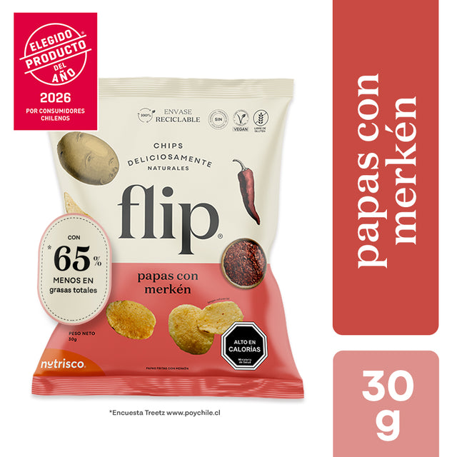 Chips de Papas con Merkén 30g Flip