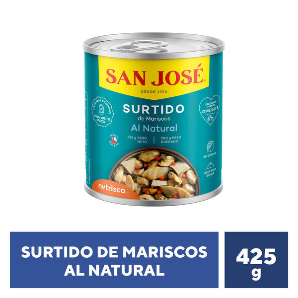 Surtido de Mariscos al Natural 425g San José