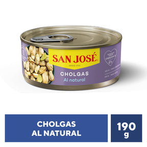 Cholgas al Natural de 190g San José