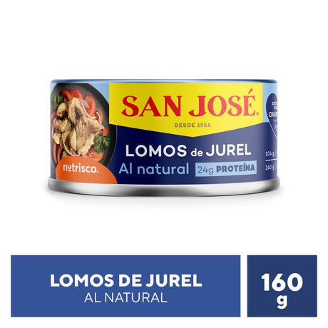 Lomos de Jurel al Natural 160g San José