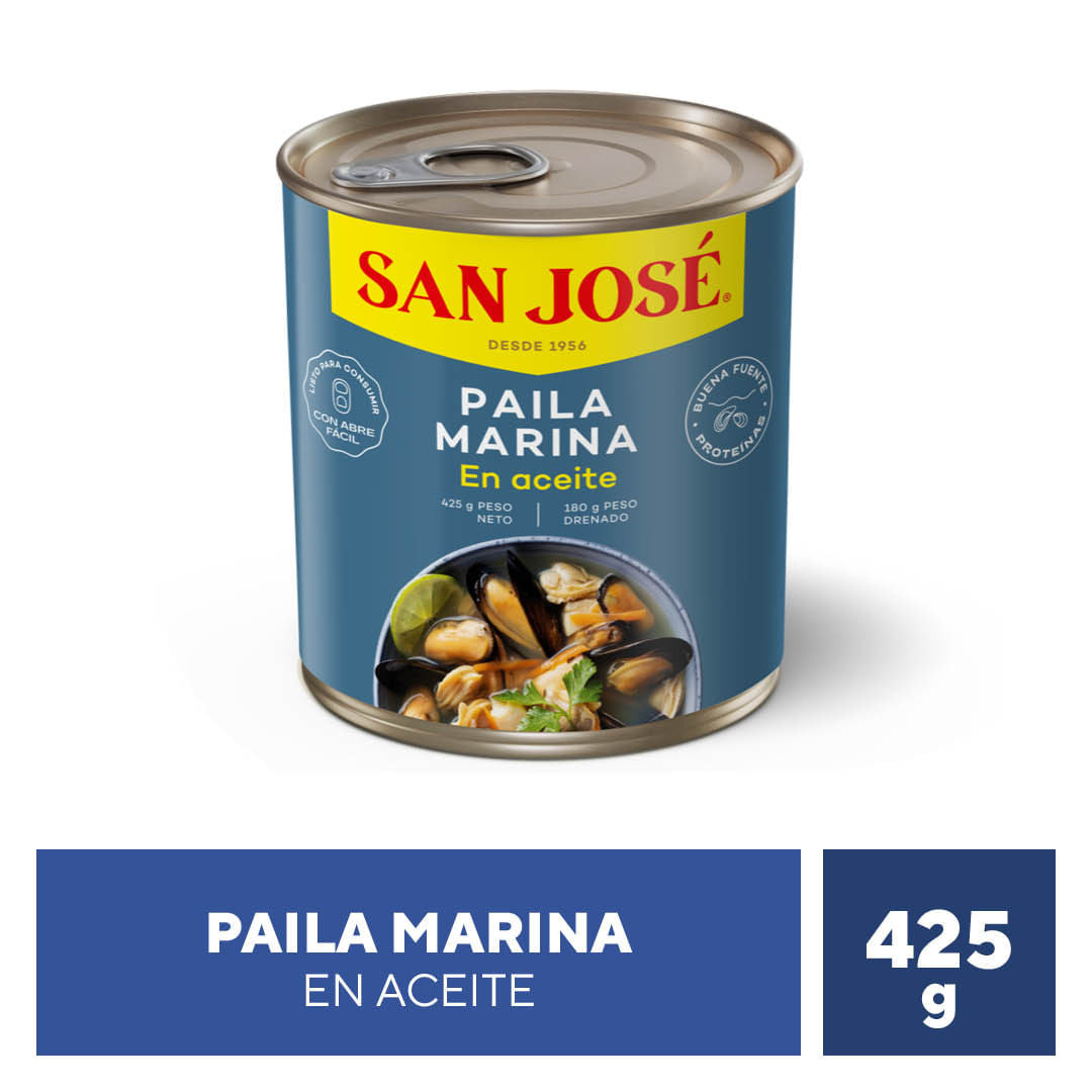 Paila Marina en Aceite 425g San José
