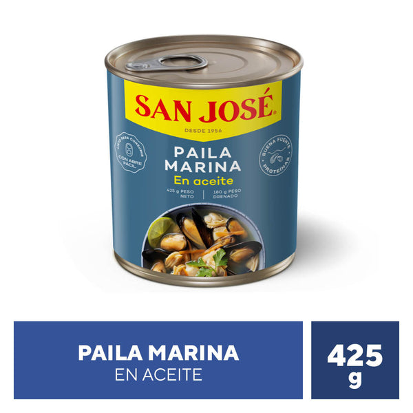 Paila Marina en Aceite 425g San José
