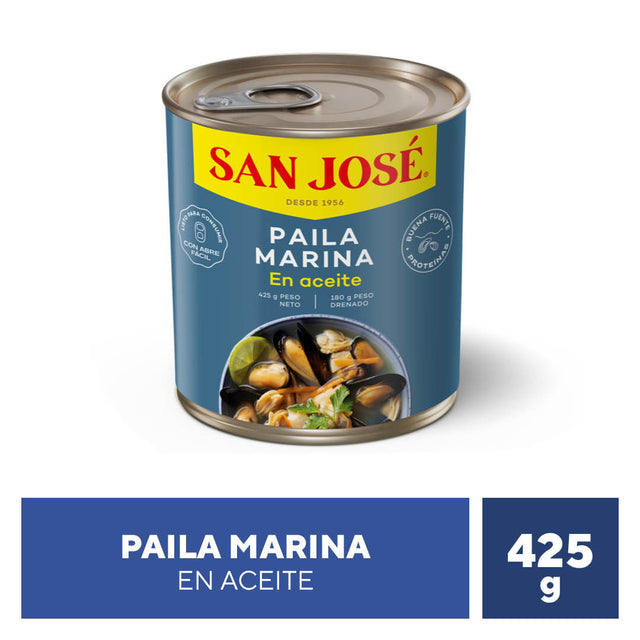 Paila Marina en Aceite 425g San José