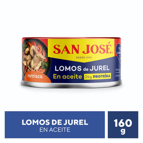 Lomos de Jurel al Aceite 160g San José