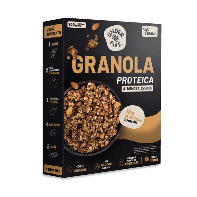 Granola Proteica de Almendras 300g Under Five