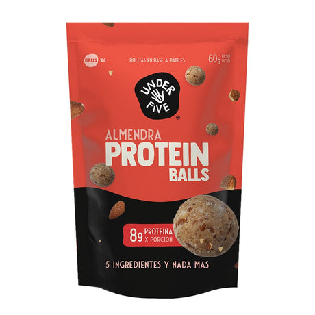 Balls Proteine Almendras 60gr Under Five