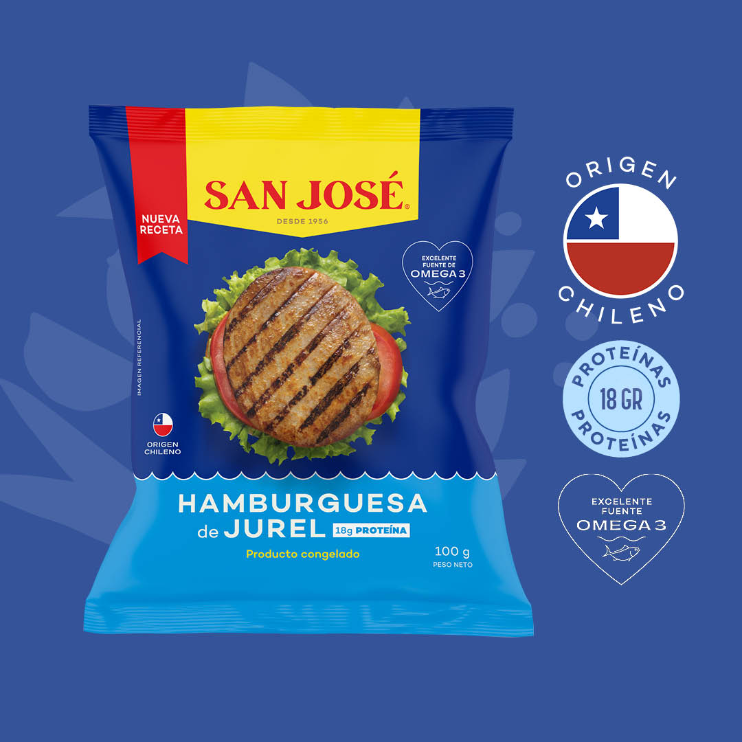 Hamburguesa de Jurel 100 Gr - San José San José