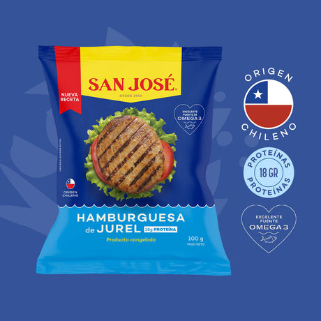 Hamburguesa de Jurel 100 Gr - San José San José