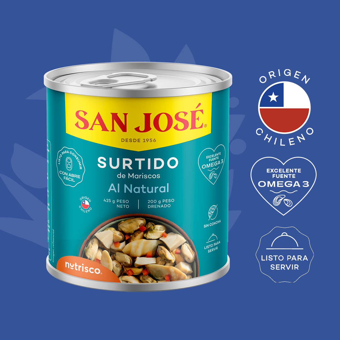 Surtido de Mariscos al Natural 425g San José