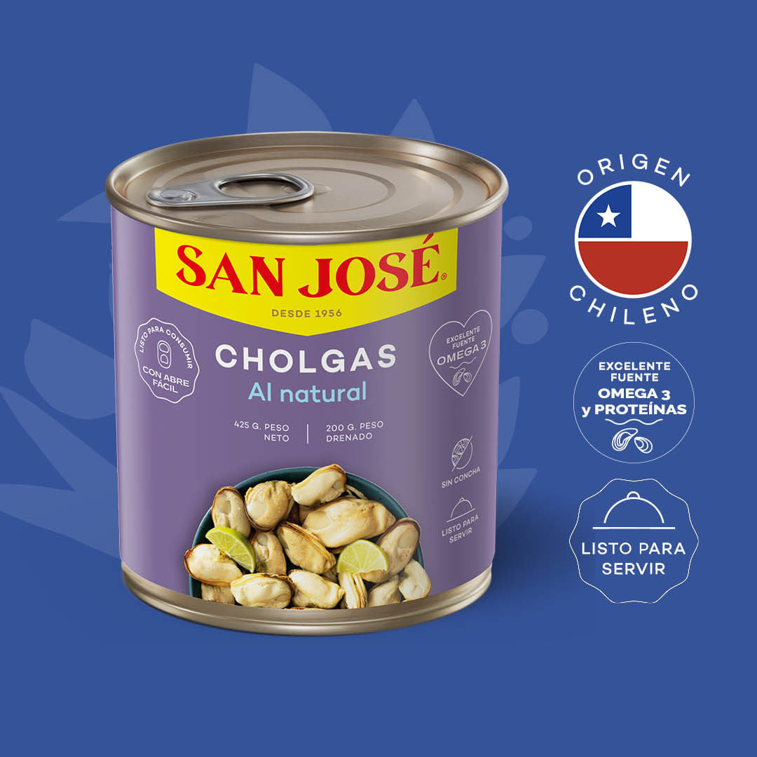 Cholgas al Natural 425g San José