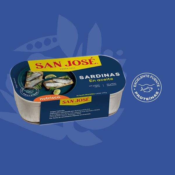 Sardinas en Aceite 125g San José