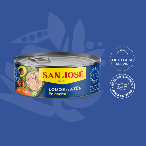 Lomos de Atún al Aceite 140g San José