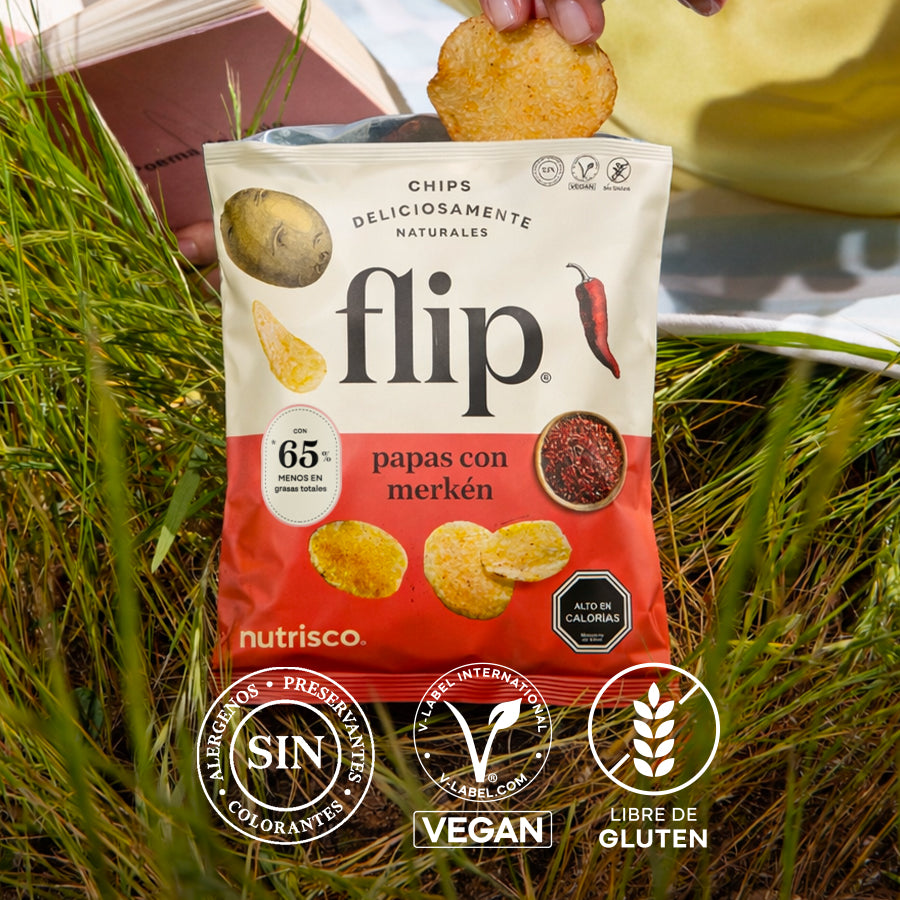 Chips de Papas con Merkén 30g Flip