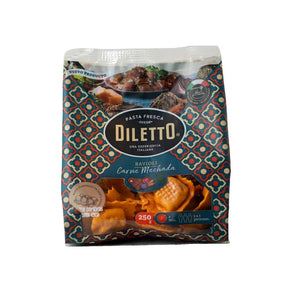 Ravioli Carne Mechada 250gr Diletto