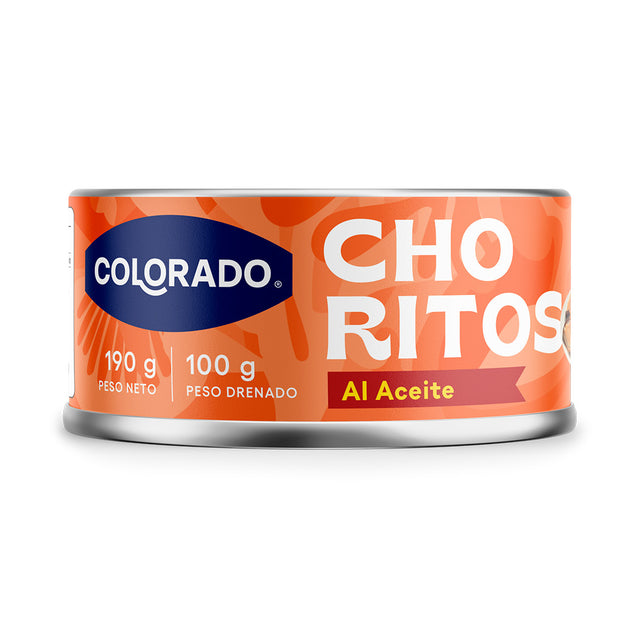 Choritos en Aceite 190g Colorado