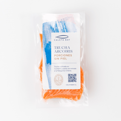 Trucha Porción Sin Piel E150-200G Premium Caleta Bay