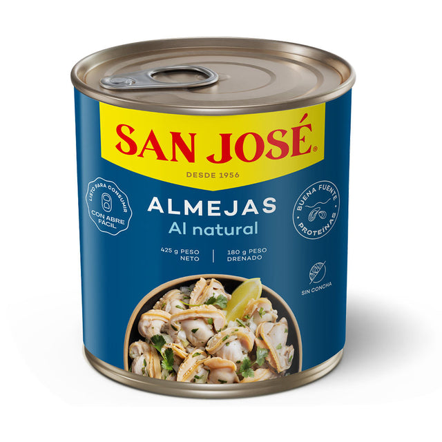 Almejas al Natural 425g San José