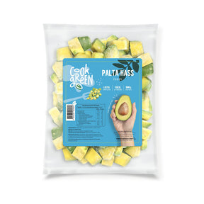 Palta Congelada Hass Natural en Cubos 500g Cook Green
