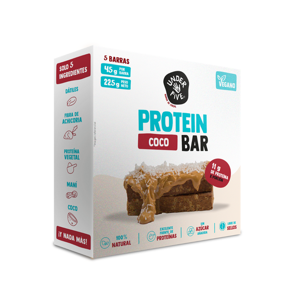 Barras Protein Coco 225g (5un)