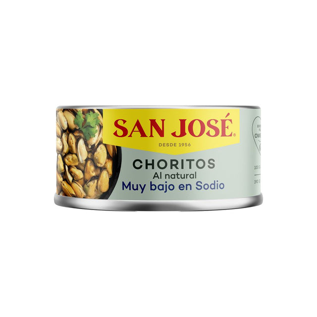 Choritos Bajo en Sodio 190g San José