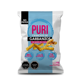 Crunchy Garbanzos Maní 140 gr Puri
