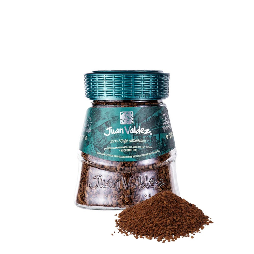 Café Liofilizado Descafeinado 95gr Juan Valdez