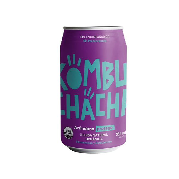 Arándano Cero 355ml Kombuchacha