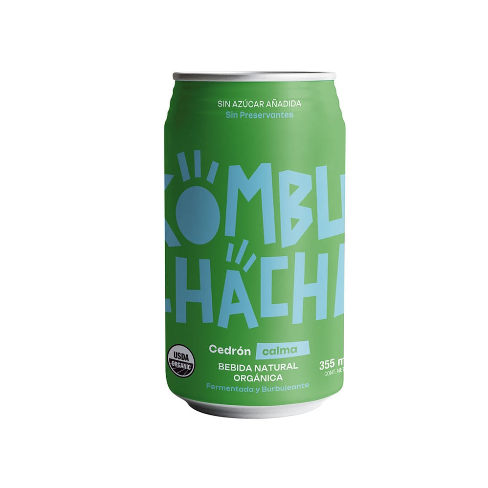 Cedrón Cero 355ml Kombuchacha