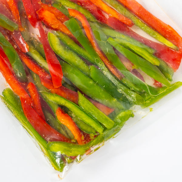 Mix Pimentón Rojo y Verde Juliana 250g Nutrisco