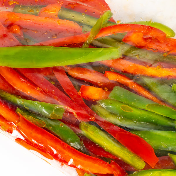 Mix Pimentón Rojo y Verde Juliana 250g Nutrisco