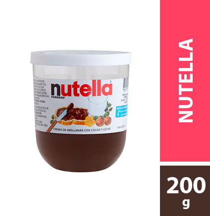 Crema de Cacao y Avellana 200 Gr - Nutella Nutella