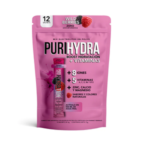 Hydra Berries Boost Hidratación (12un) Puri
