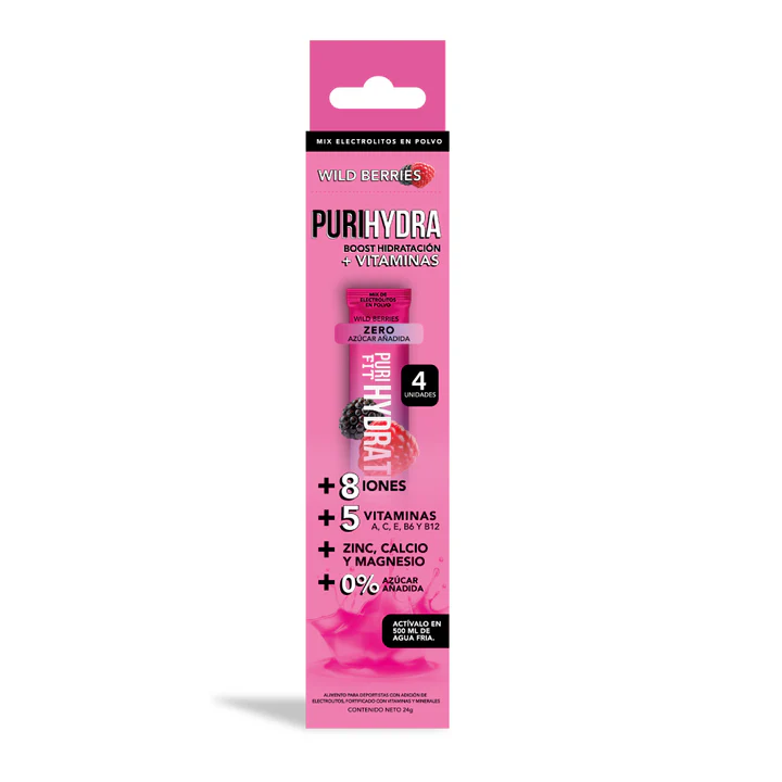 Hydra Berries Boost Hidratación (4un) Puri