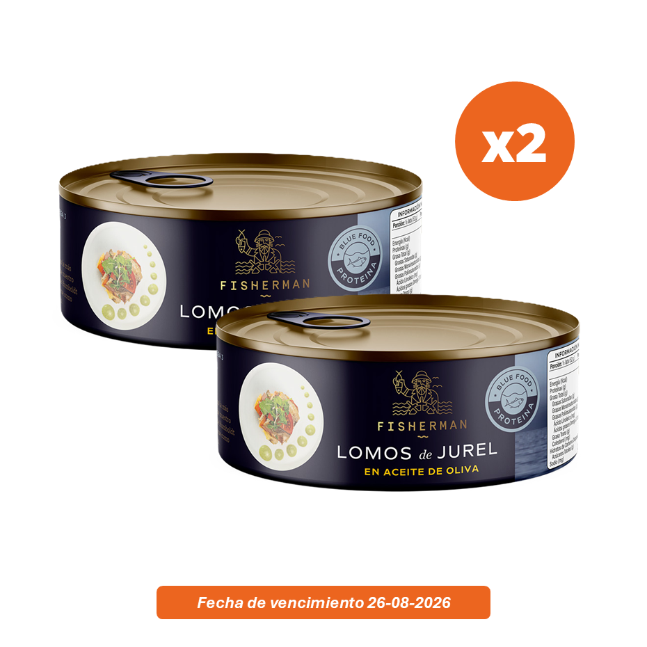 Pack Lomos de Jurel en Aceite de Oliva 160g