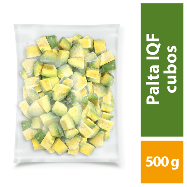 Palta Congelada Hass Natural en Cubos 500g Cook Green