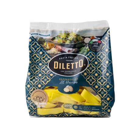 Pappardelle Huevo 300gr Diletto